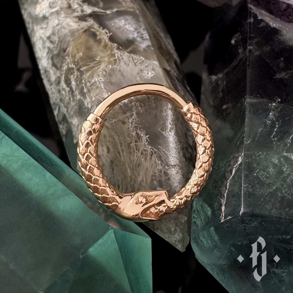 Кликер &quot;Ouroboros&quot; - Розовое золото