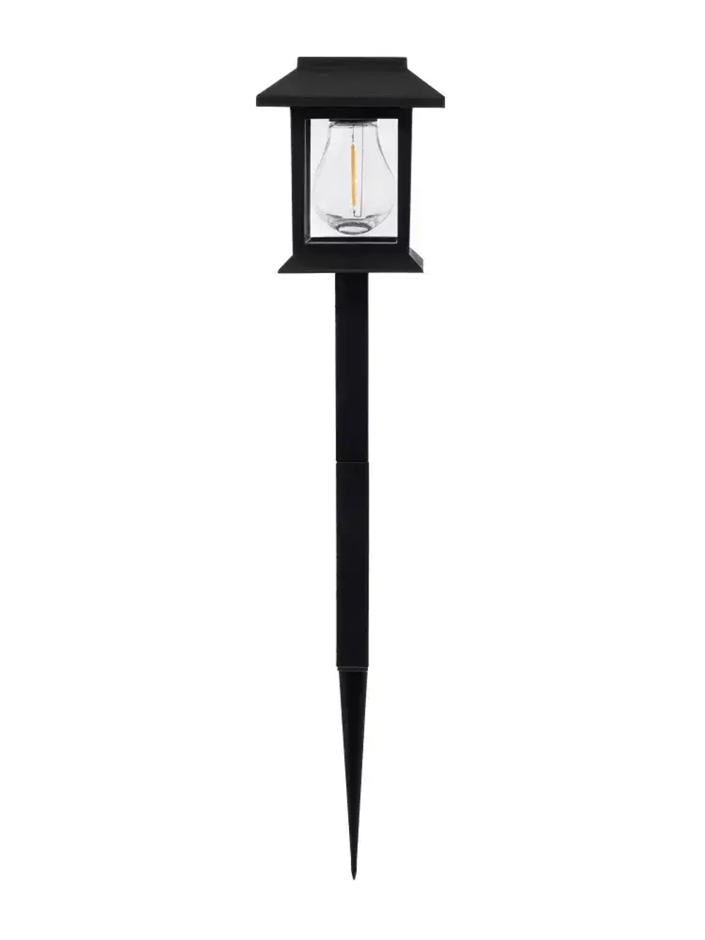 Фонарь уличный светильник на солнечной батарее садовый ЕВРОГАРАНТ 1штука 40см