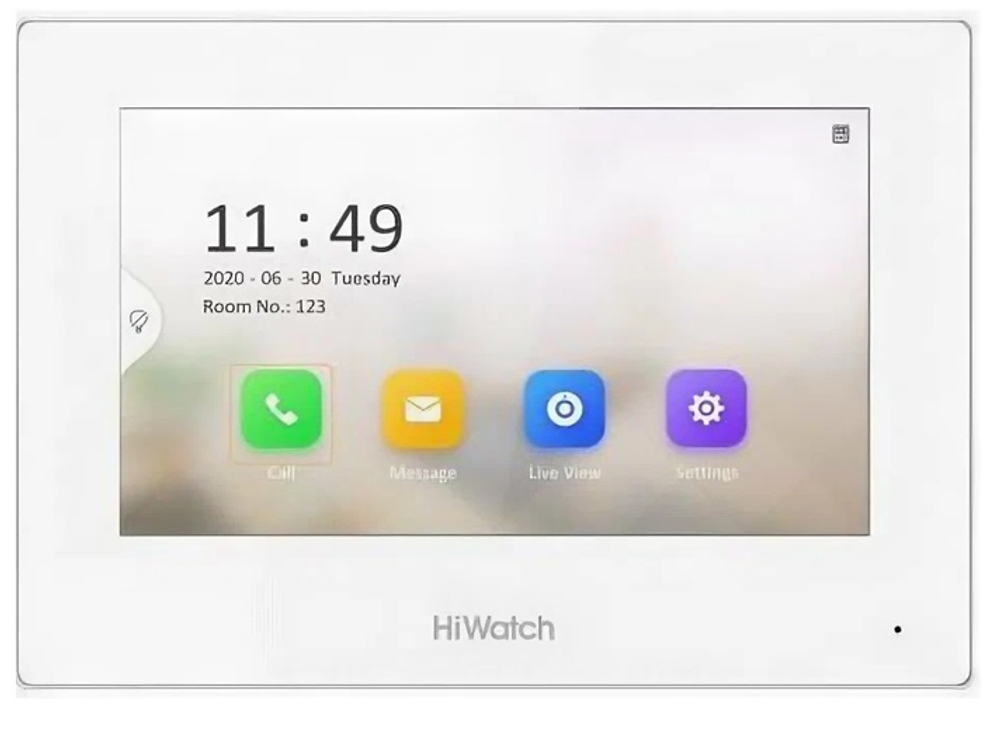 Видеодомофон  HiWatch DS-D100HKWF