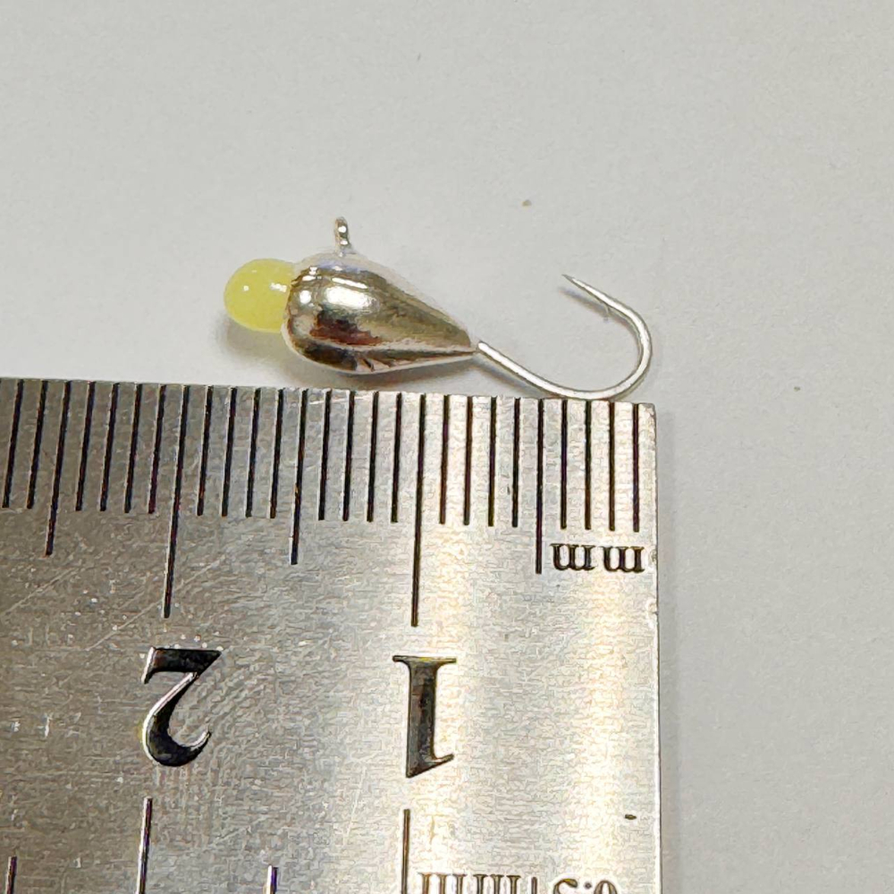 Мормышки фосфор вольфрамовые №5 1,82 гр . 1.8мм ( набор 10 штук) цена указана за 1 шту