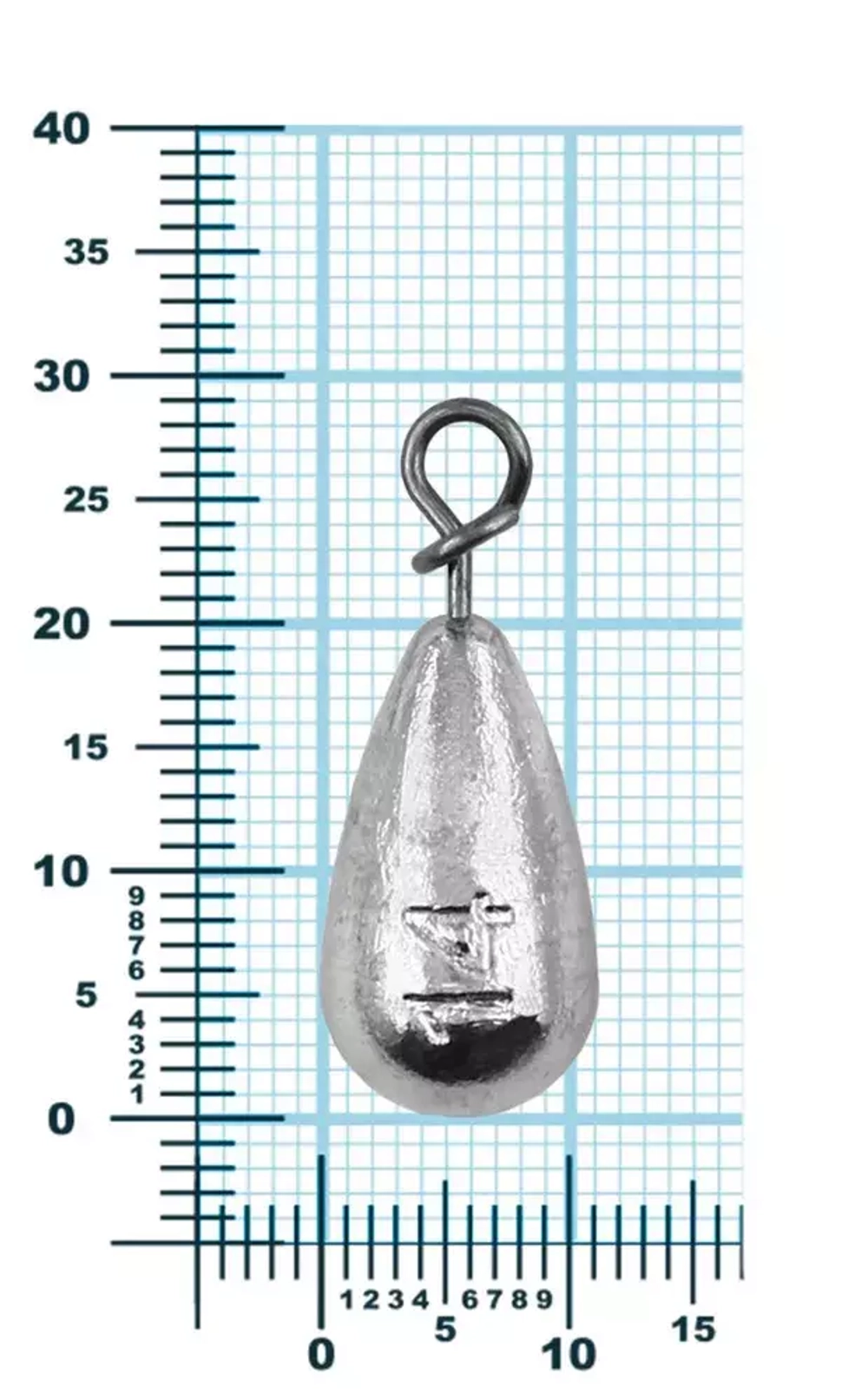 Груз "Колокол" с быстросьемной застежкой (3шт/уп)
