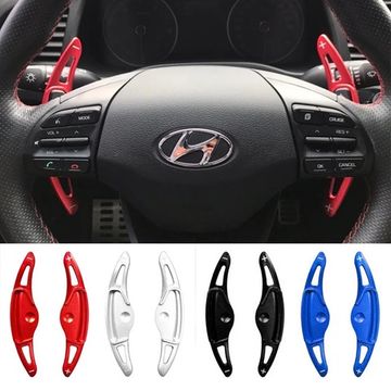 Накладки на подрулевые лепестки Hyundai Elantra AD6 2016-2020 / Veloster