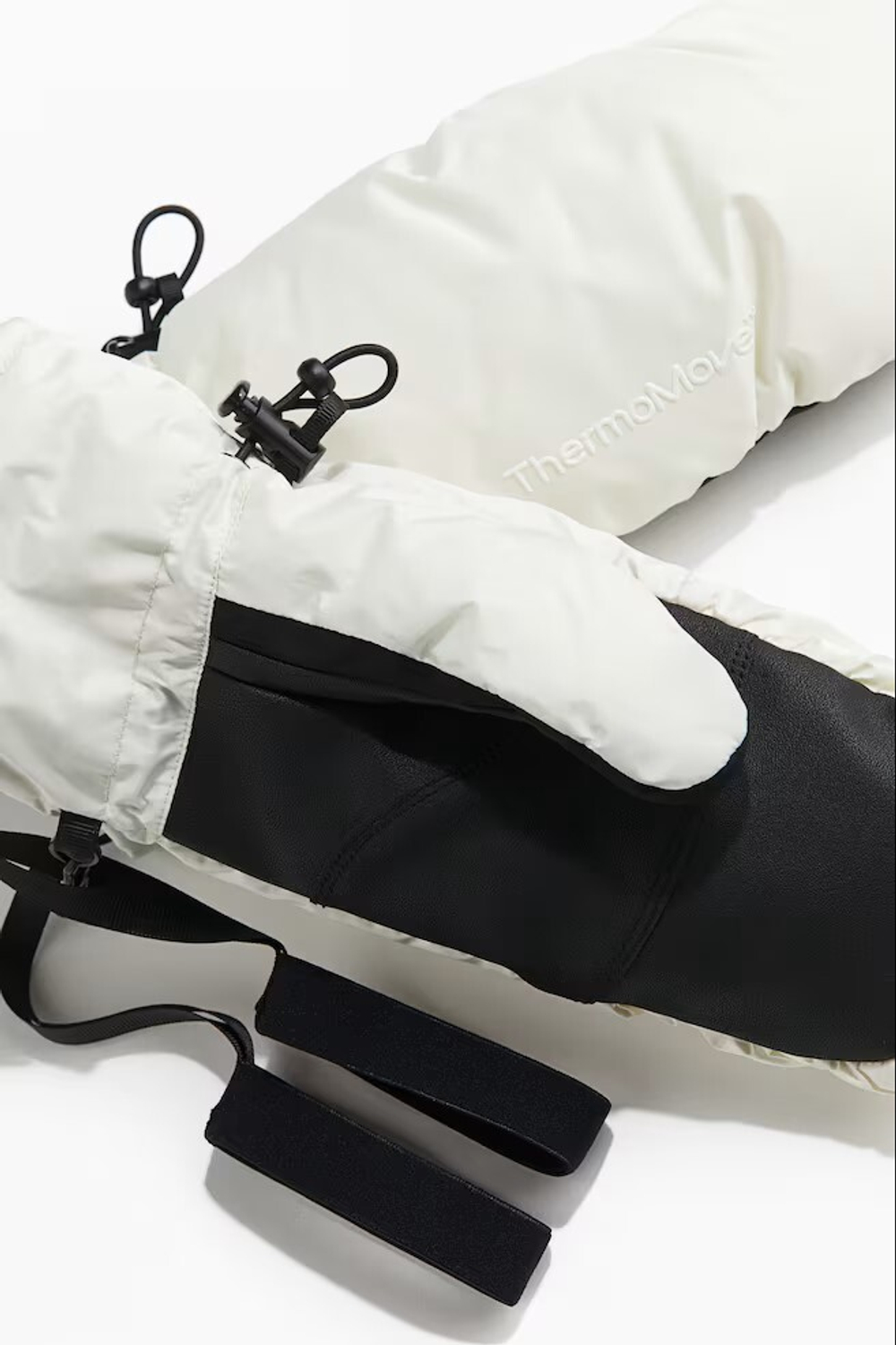 H&M Лыжные варежки в ThermoMove™, белый