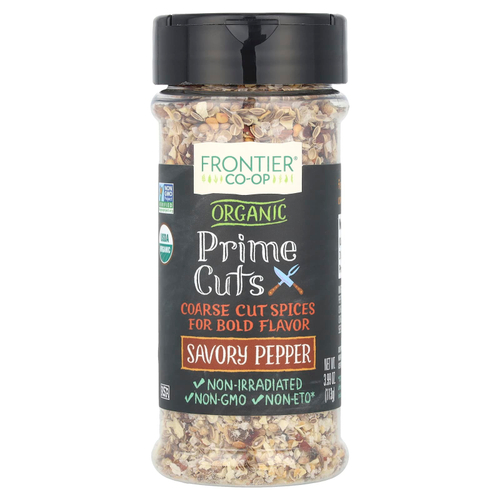 Frontier Co-op, Organic Prime Cuts, органический пикантный перец, 113 г (3,99 унции)