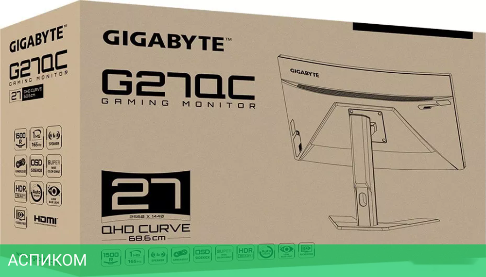 Монитор Gigabyte G27QC