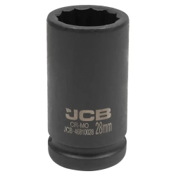 Головка ударная глубокая 3/4'', 28мм (12гр.) JCB JCB-46810028