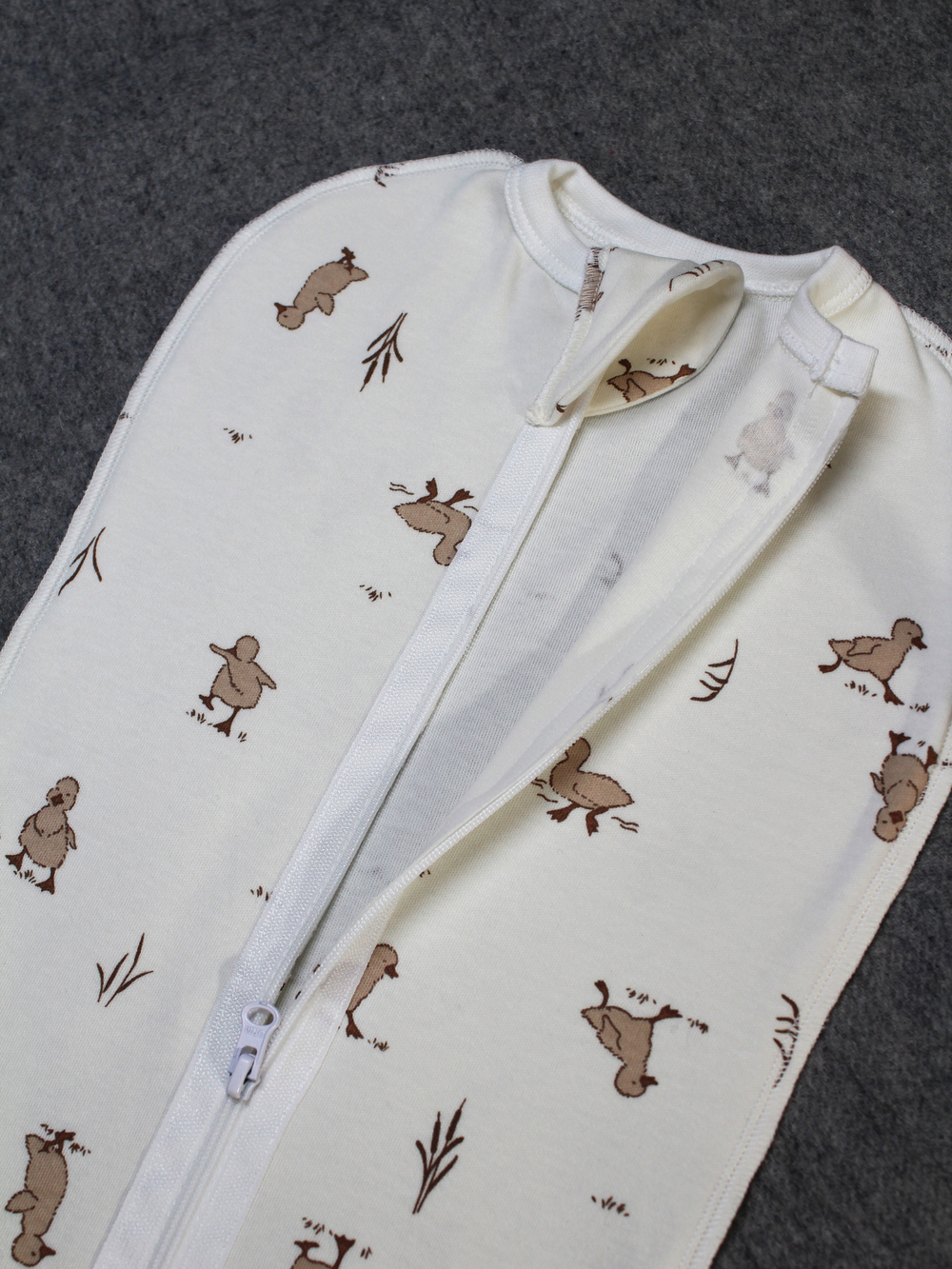 Пеленальный кокон Утята Экрю RinaAmari