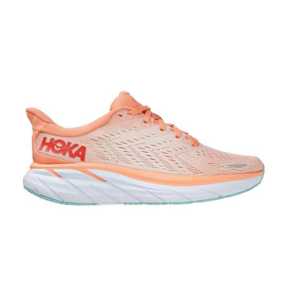 Кроссовки женские HOKA W CLIFTON 8 Cantaloupe / Silver Peony