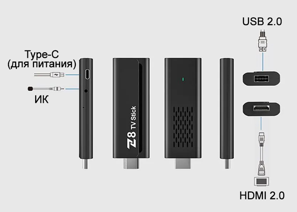 Медиаплеер Z8 TV Stick