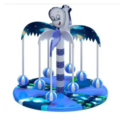 Детская карусель кокосовая пальма "Герой" (d290 см)