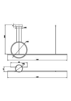 Светильник Maytoni Halo MOD247PL-L49BK