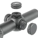 Оптический прицел Veber Wolf GB FD 1-8x24 ( установка на Тигр, СВД, Винтовка Мосина / Сетка FireDot / с подсветкой )