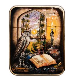 Народные промыслы ШК-55/151 Шкатулка «Сова» исп. Земина