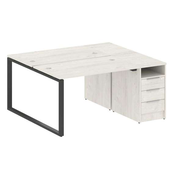 Метал Систем Рабочая станция с тумбой на О-образном м/к БО.РС-СТП-2.2