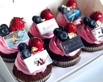 Капкейки на день рождение "пусть мечты исполняются"