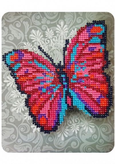 Чудо-бабочка- алмазная картина, M016