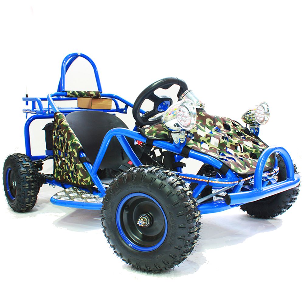 Электрический детский багги MyToy 500W, синий