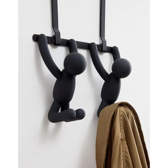 Вешалка надверная Buddy чёрная