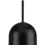 690117 Подвесной светильник RAMO 1х40W E27 ЧЕРНЫЙ МАТОВЫЙ/БЕЛЫЙ