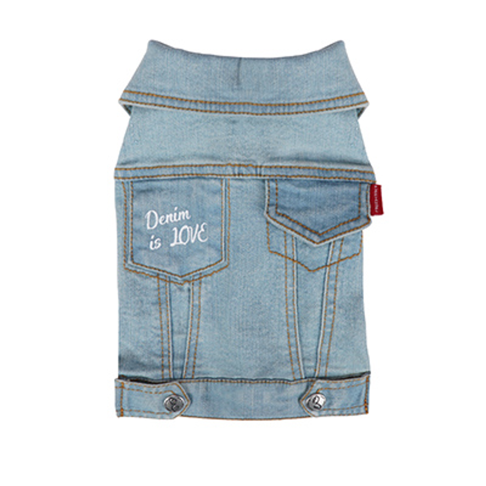 460 Жилетка джинсовая (без рукавов)