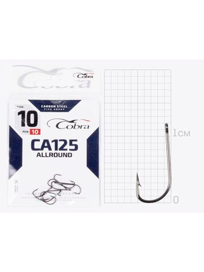 Крючки Cobra Allround STRUGER серии CA125 размер 010 (упк.10шт.)