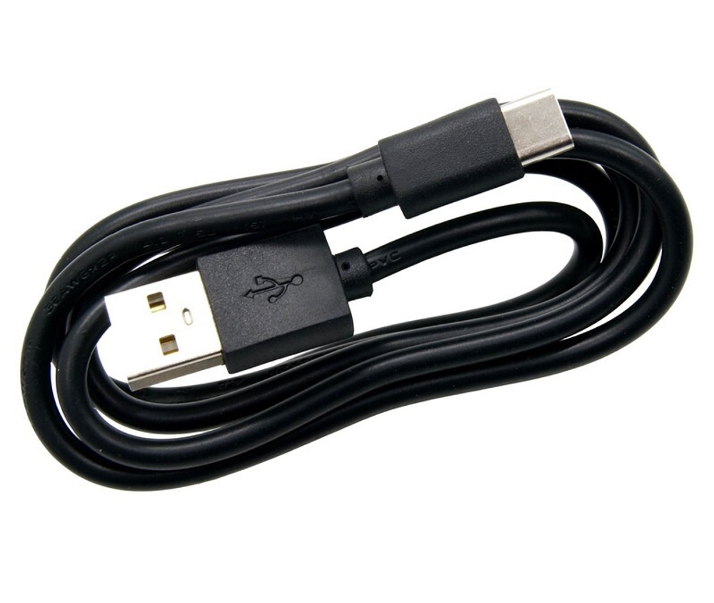Кабель USB - TypeC MEGA NEW 2A (черный) 1м