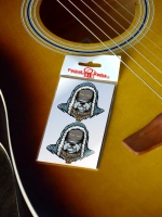 Стикеры - Крутая гангста собака рэпер