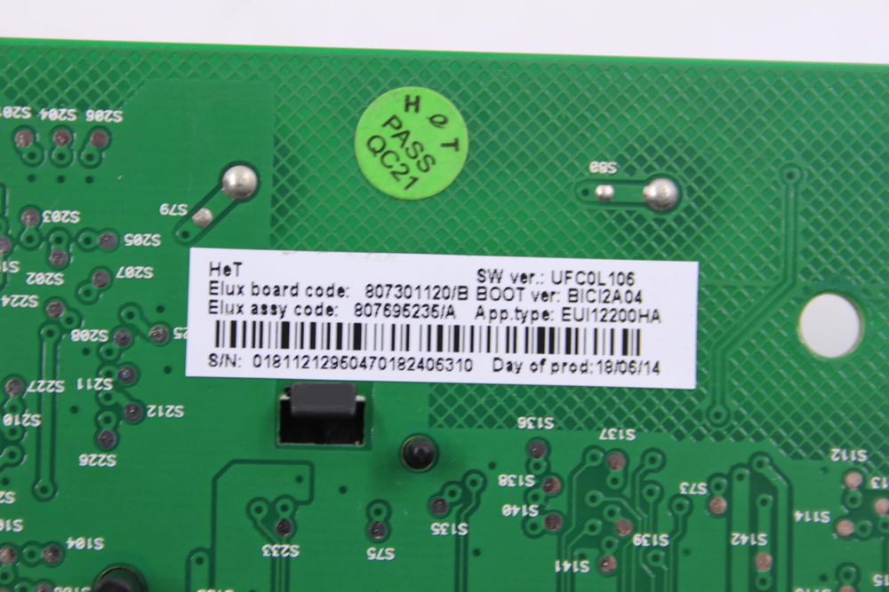 Модуль управления 913114509 стиральной машины Electrolux 800 RPM