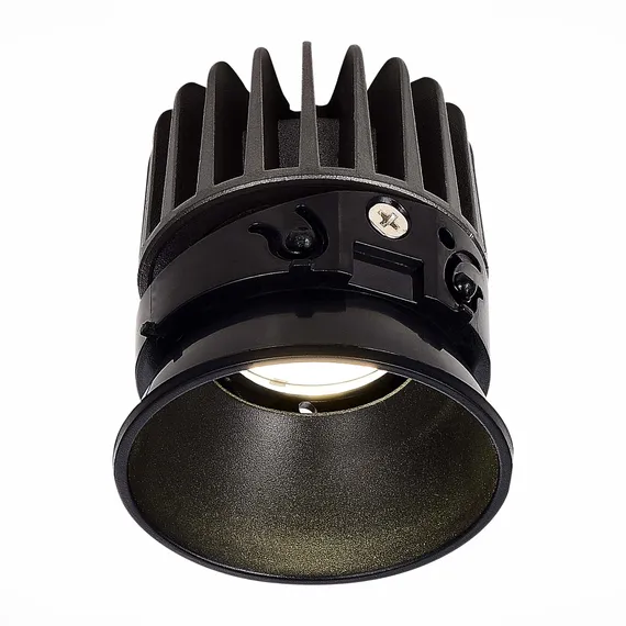 ST851.438.12.1 Светодиодный модуль Черный LED 1*7W 3000K 560Lm Ra>90 36° IP20 D69xH75 220-240V SHIFT