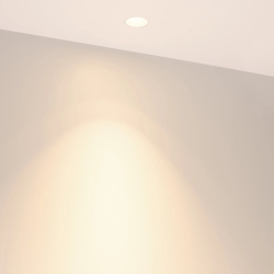 Светильник MS-INVISIO-TRIMLESS-R45-10W Warm3000 (WH-WH, 36 deg, 230V) (Arlight, IP54 Металл, 5 лет) 059161