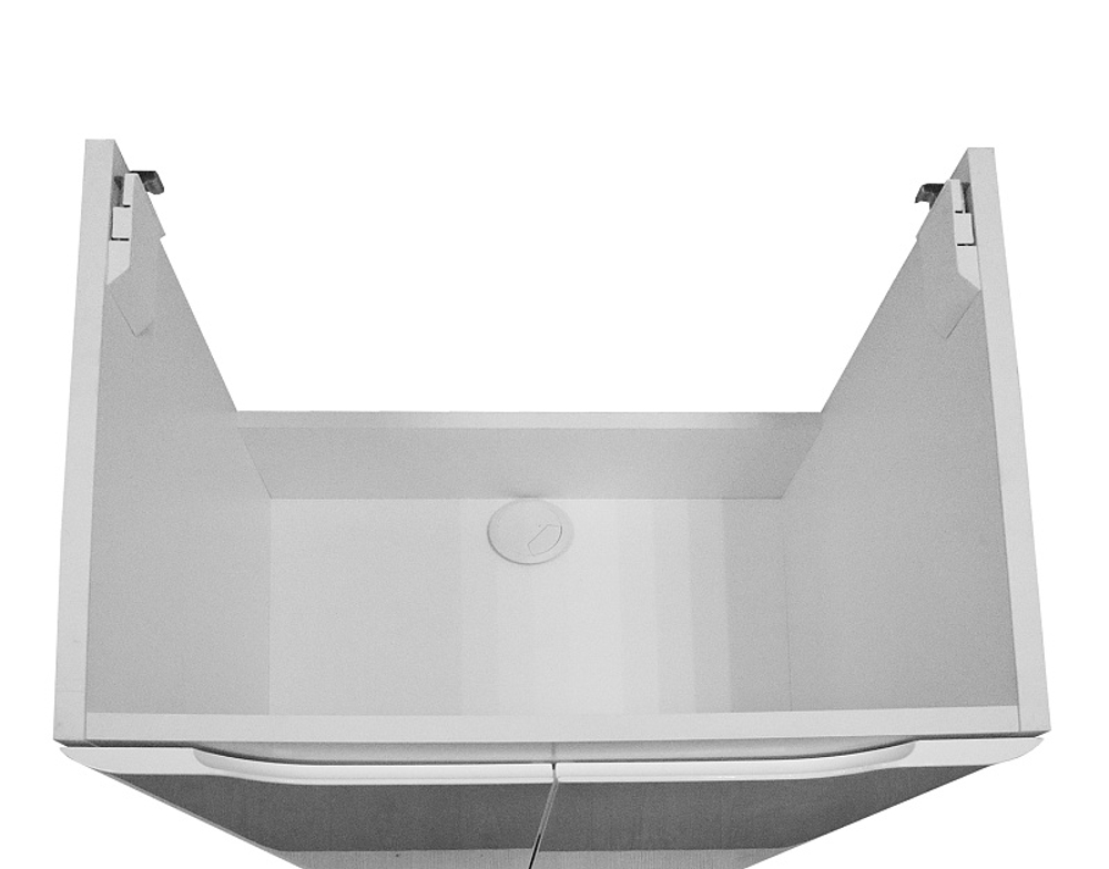 Комплект Аzario Тумба LOTOS 50 Н 500х475х880 напольная, с раковиной Monte 50, белый глянцевый (CS00094663)