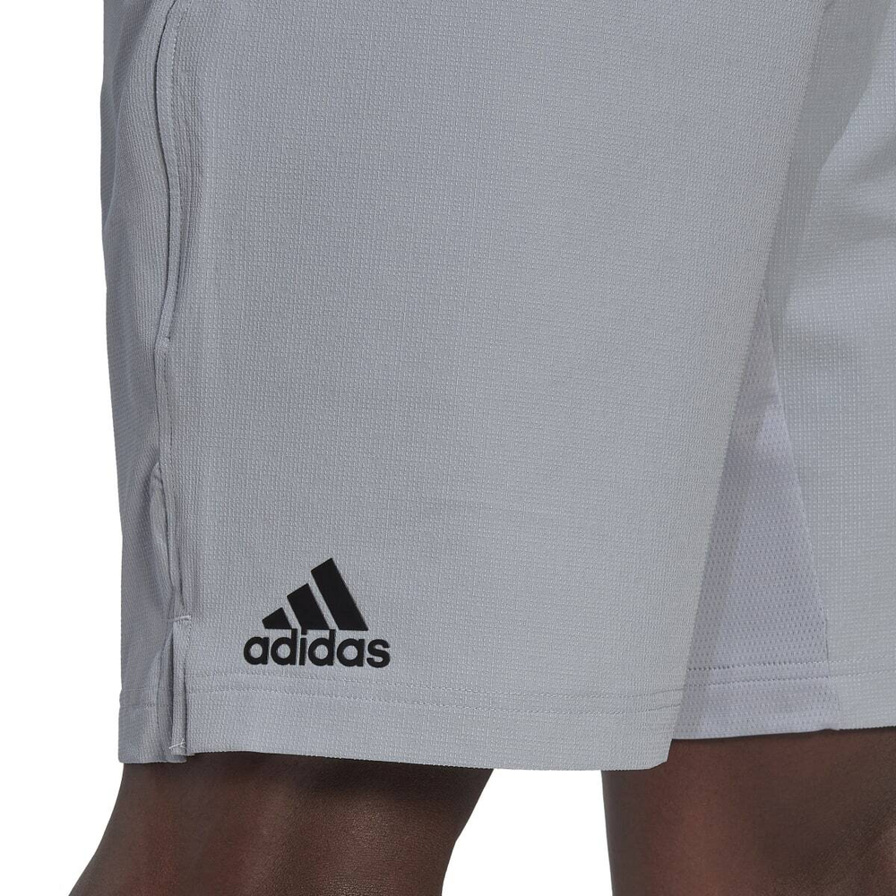 Мужские шорты теннисные Adidas Ergo Short 7" - halo silver