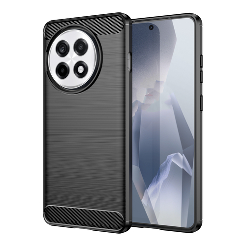 Мягкий защитный чехол на OnePlus Ace 5, 5 Pro и 13R, серия Carbon (дизайн в стиле карбон) от Caseport