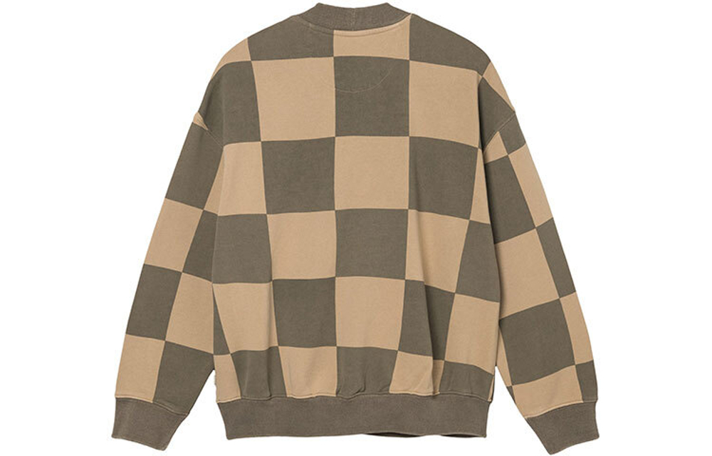 Толстовки Stussy FW21 Blur Checker Fleece Mock Neck, 218129