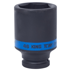 Головка торцевая ударная глубокая шестигранная 3/4&quot;, 46 мм KING TONY 643546M