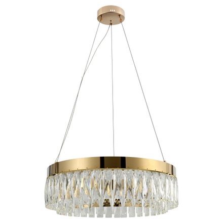 Люстра Rivoli Mary 6129-101 cветодиодная LED 28 Вт 3000 К хрусталь
