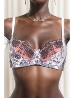 Французская модель Бюстгальтера большой размер с косточками