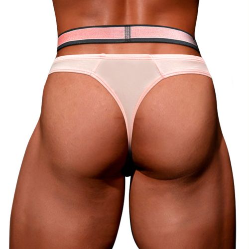 Мужские трусы стринги розовые PUMP! MP234-22