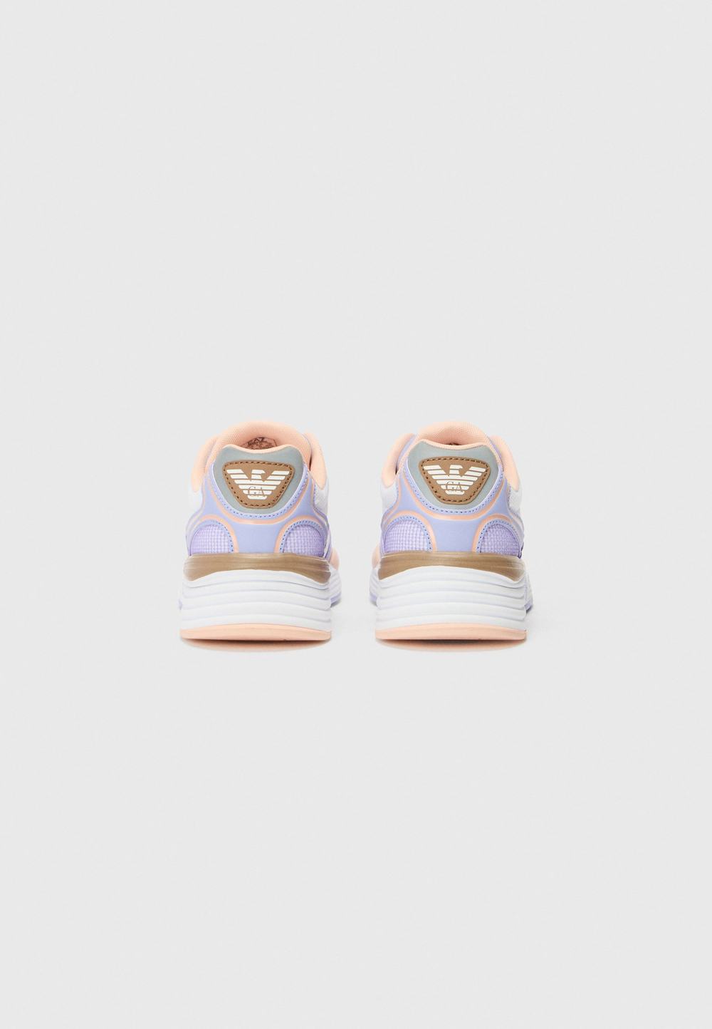 EA7 Emporio Armani ACE RUNNER 2 UNISEX - кроссовки на шнуровке - Розовый