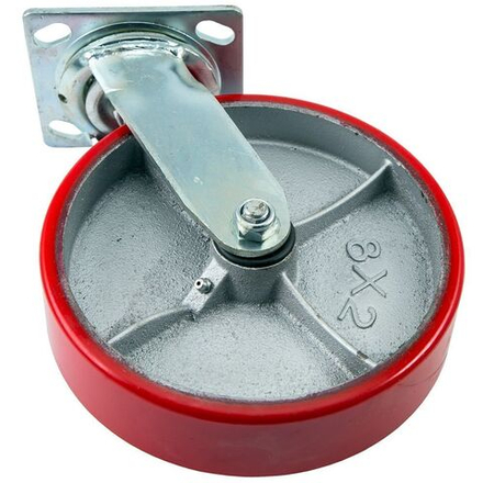 Колесо большегрузное полиуретановое поворотное