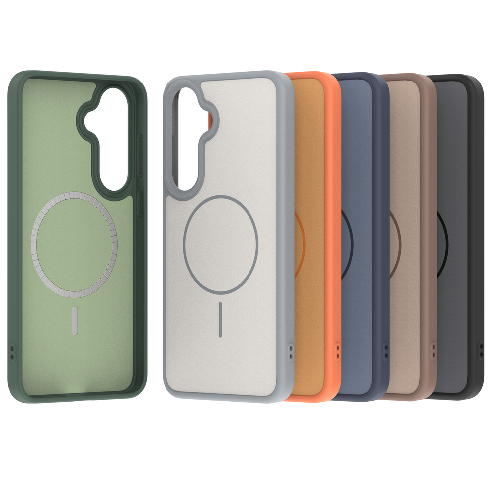 Противоударный чехол Supreme Two-tone Case с поддержкой MagSafe для Samsung Galaxy S25 FE