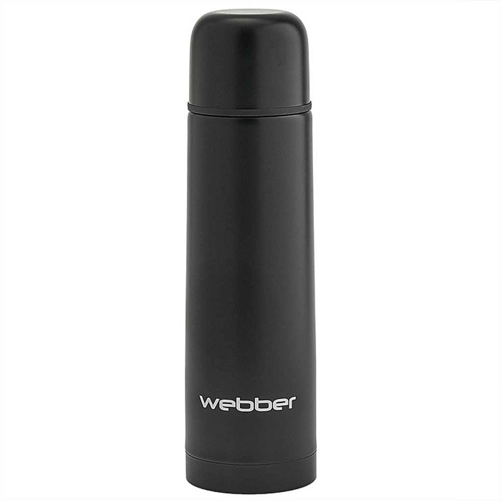 Термос с узкой горловиной WEBBER SS-500Р/1 черный  500мл