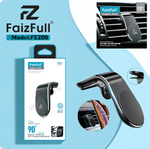 Держатель автомобильный FaizFull F200 магнитный, в воздуховод Black