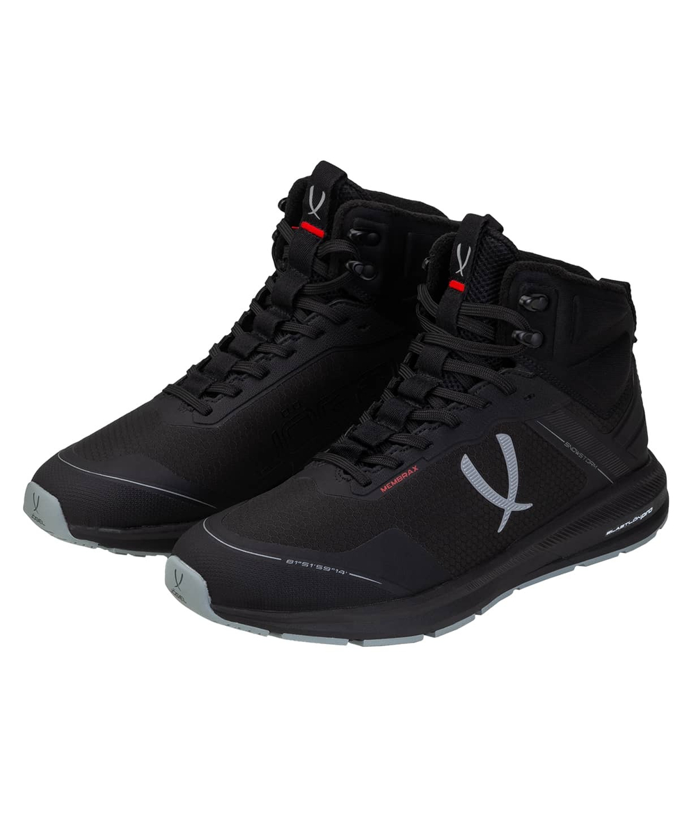 Кроссовки с мембраной Snowstorm MID Black/grey