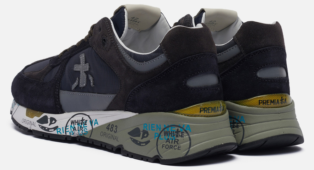 Premiata Mase 5881 Черные спортивные