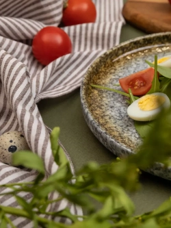 Тарелка с бортиками, Осень, диаметр 25,3 см - 6 шт