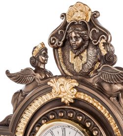 Veronese WS-611/ 2 Каминные часы в стиле барокко