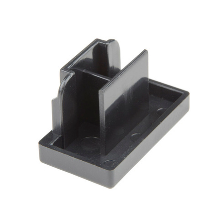 UFB-Q123 C21 BLACK 1 POLYBAG Заглушка торцевая типа R. Черная. ТМ Volpe