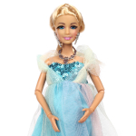 Кукла тип модель София 29 см. беременная, руки и ноги сгиб, ресницы, акс. (Карапуз)