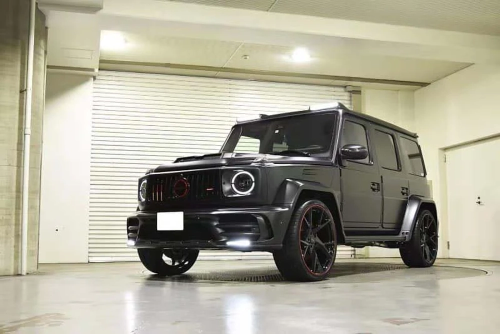 Широкий карбоновый обвес для Mercedes-Benz G-Class W463A/W464 2018+ Мерседес Гелик гелентваген